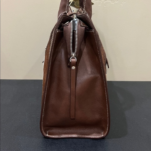 Cavalcanti Collection | Italian Hair On Cowhide Leather Tote Bag - Picture 5 of 17